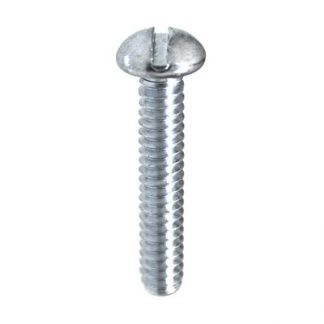 1/4-20 x 1 SLOTTED RD HD MACH SC ZINC