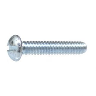 10-24 X 1 1/2 SLOTTED ROUND HD MACHINE SCREW ZINC