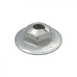 WASHER LOCK NUT 1/4-20 13/16 O.D. 7/16 HEX