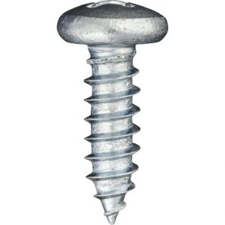10 X 5/8 PHILLIPS PAN HEAD TAP SCREW ZINC
