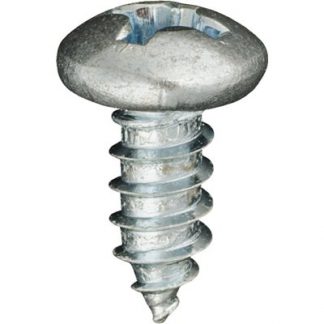 12 X 1/2 PHILLIPS PAN HEAD TAP SCREW ZINC