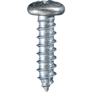 14 X 1 PHILLIPS PAN HEAD TAP SCREW ZINC