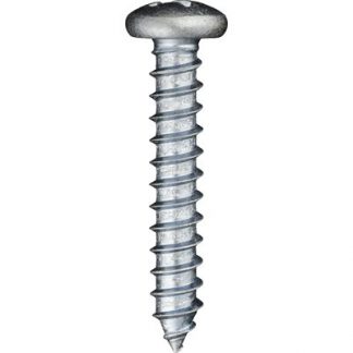 14 X 1 1/2 PHILLIPS PAN HEAD TAP SCREW ZINC