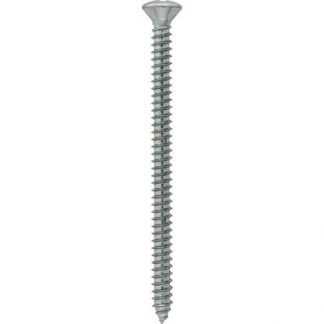8 X 2 1/2 PHILLIPS OVAL TAP SCREW ZINC