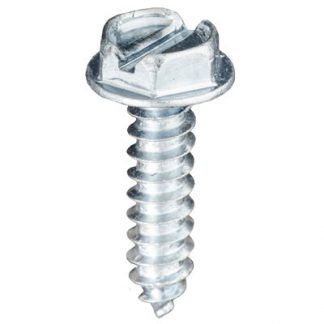 10 X 3/4 SLOTTED HEX WASHER HEAD TAP SCREW ZINC
