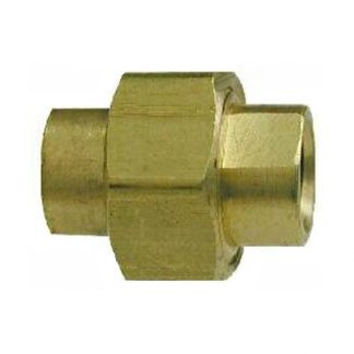 BRASS UNION 1/4 PIPE THREAD