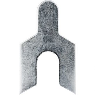 SHIM 1/16 THK 1-1/2 X 2-1/2 W/ 9/16 SLOT