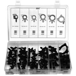 WIRE LOOM ROUTING CLIPS QUIK-SELECT KIT