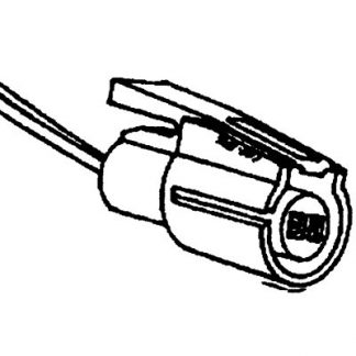GM COMPRESSOR LOW PRESSURE CUT-OFF SWITCH HARNESS CONNECTOR