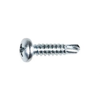 #12 X 1 PHIL PAN HD #2 TEKS SCREW - ZINC